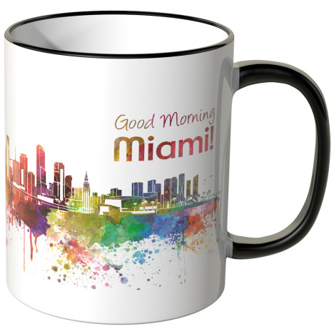 JUNIWORDS Tasse "Good Morning Miami!"