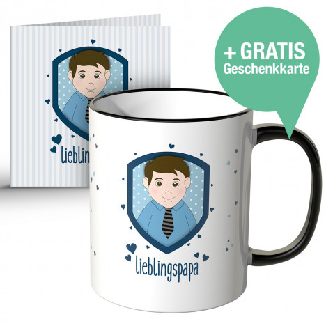 Tasse Geschenk Lieblingspapa