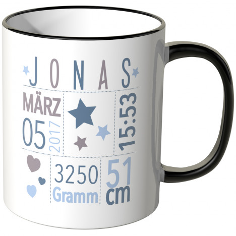 tasse personalisierbar junge daten