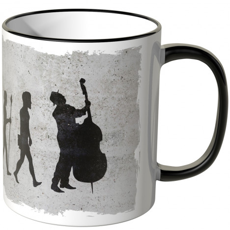 JUNIWORDS Tasse Evolution Cellist