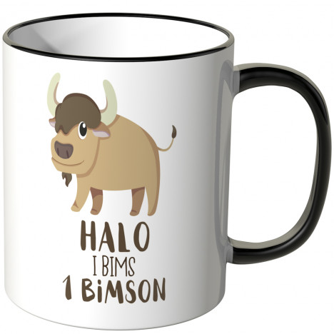 halo i bims 1 bimson tasse