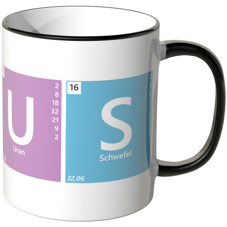 JUNIWORDS Tasse Periodensystem Genius