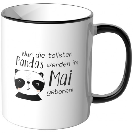 JUNIWORDS Tasse Nur die tollsten Pandas werden im Mai geboren!