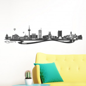 Wandtattoo Skyline Essen