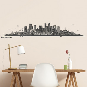 Wandtattoo Skyline Los Angeles