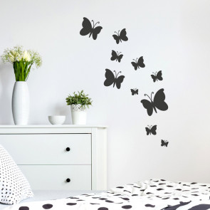 Wandtattoo A4-Set Schmetterlinge