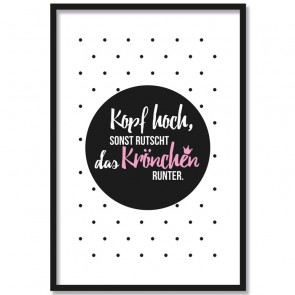 poster prinzessin krone