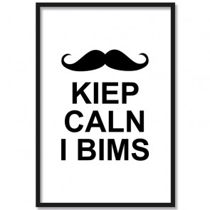 kiep caln i bims poster