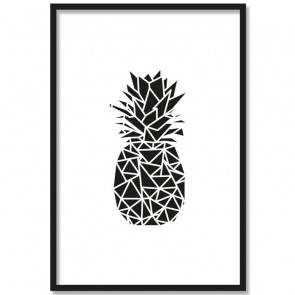 ananas origami poster