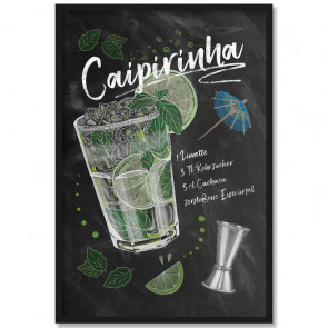 Cocktail Caipirinha Poster