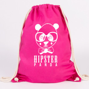 juniwords turnbeutel hipster panda