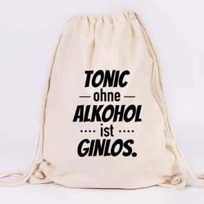 JUNIWORDS Turnbeutel Tonic ohne Alkohol ist Ginlos.