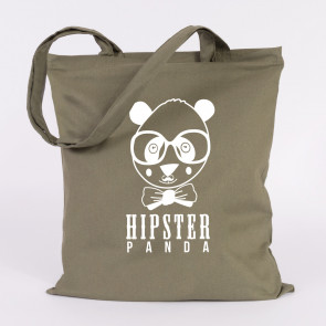 JUNIWORDS Jutebeutel Hipster Panda