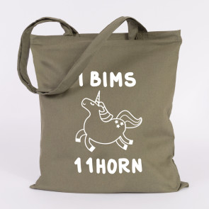 Jutebeutel I bims 1 1 Horn