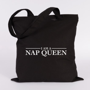 i am a nap queen jutebeutel