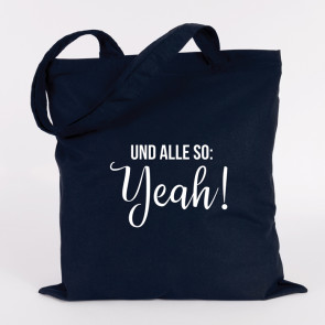 und alle so: yeah! jutebeutel