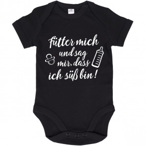 fütter mich und sag mir dass ich süß bin babybody