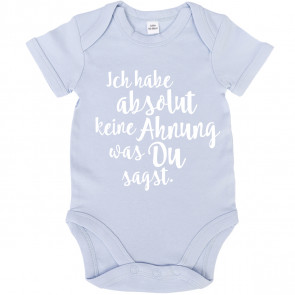 ich habe absolut keine ahnung was du sagst babybody