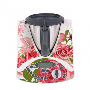 Aufkleber für Vorwerk Thermomix TM31 - Flower