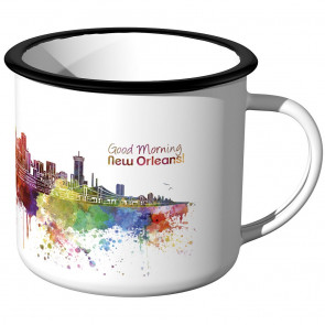 Emaille Tasse Skyline New-Orleans