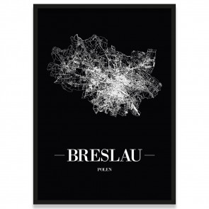 Poster Breslau Rahmen