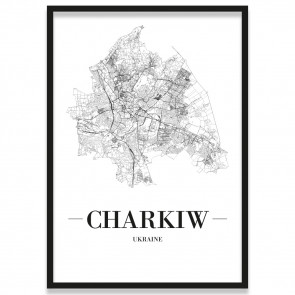 Poster Charkiw Rahmen