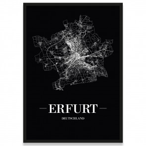 Erfurt Poster Rahmen