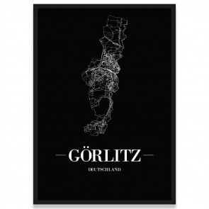 Poster Görlitz Rahmen