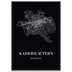 Poster Kaiserslautern Rahmen