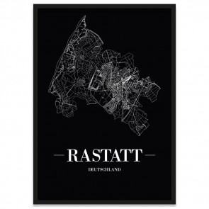 Stadtposter Rastatt Rahmen