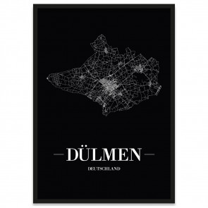 Stadtposter Dreieich Bilderrahmen