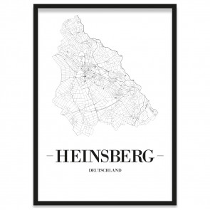 Stadtposter Heinsberg Rahmen