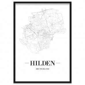 Stadtposter Hilden