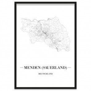 Stadtposter Menden (Sauerland)