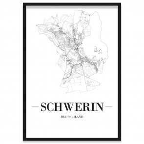 Stadtposter Schwerin