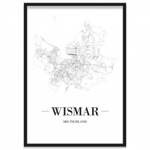 Stadtposter Wismar