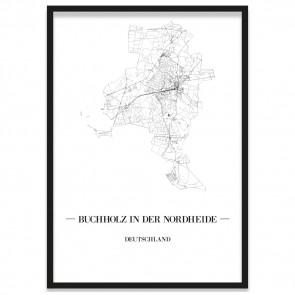 Stadtposter Bruchholz in der Nordheide