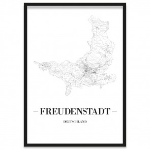 Stadtposter Freudenstadt