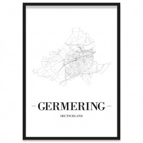 Stadtposter Germering