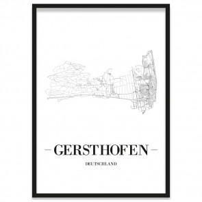 Stadtposter Gersthofen