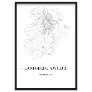 Stadtposter Landsberg am Lech
