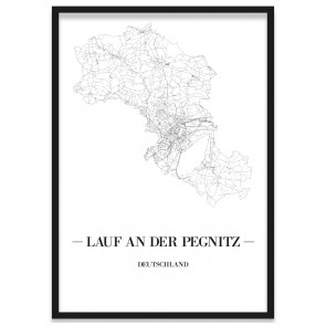 Stadtposter Lauf an der Pegnitz