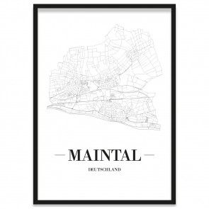 Stadtposter Maintal