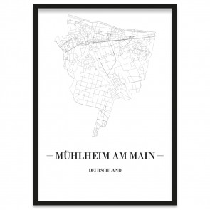 Stadtposter Mühlheim am Main