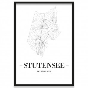Stadtposter Stutensee Rahmen