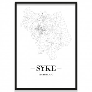 Stadtposter Syke Rahmen