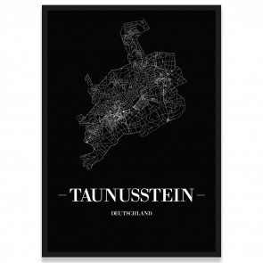 Taunusstein Stadtposter Rahmen