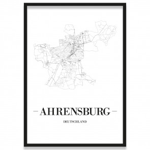 Stadtposter Ahrensburg