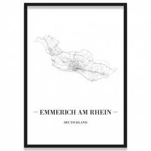 Stadtposter Emmerich am Rhein