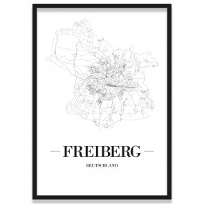 Stadtposter Freiberg